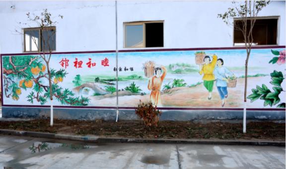 云县乡镇文化墙 乡风文明焕发新活力