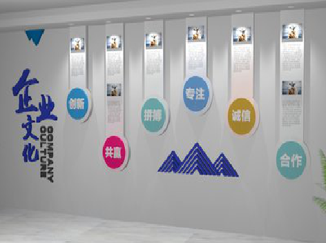 云县企业文化墙需要传递什么办公文化？