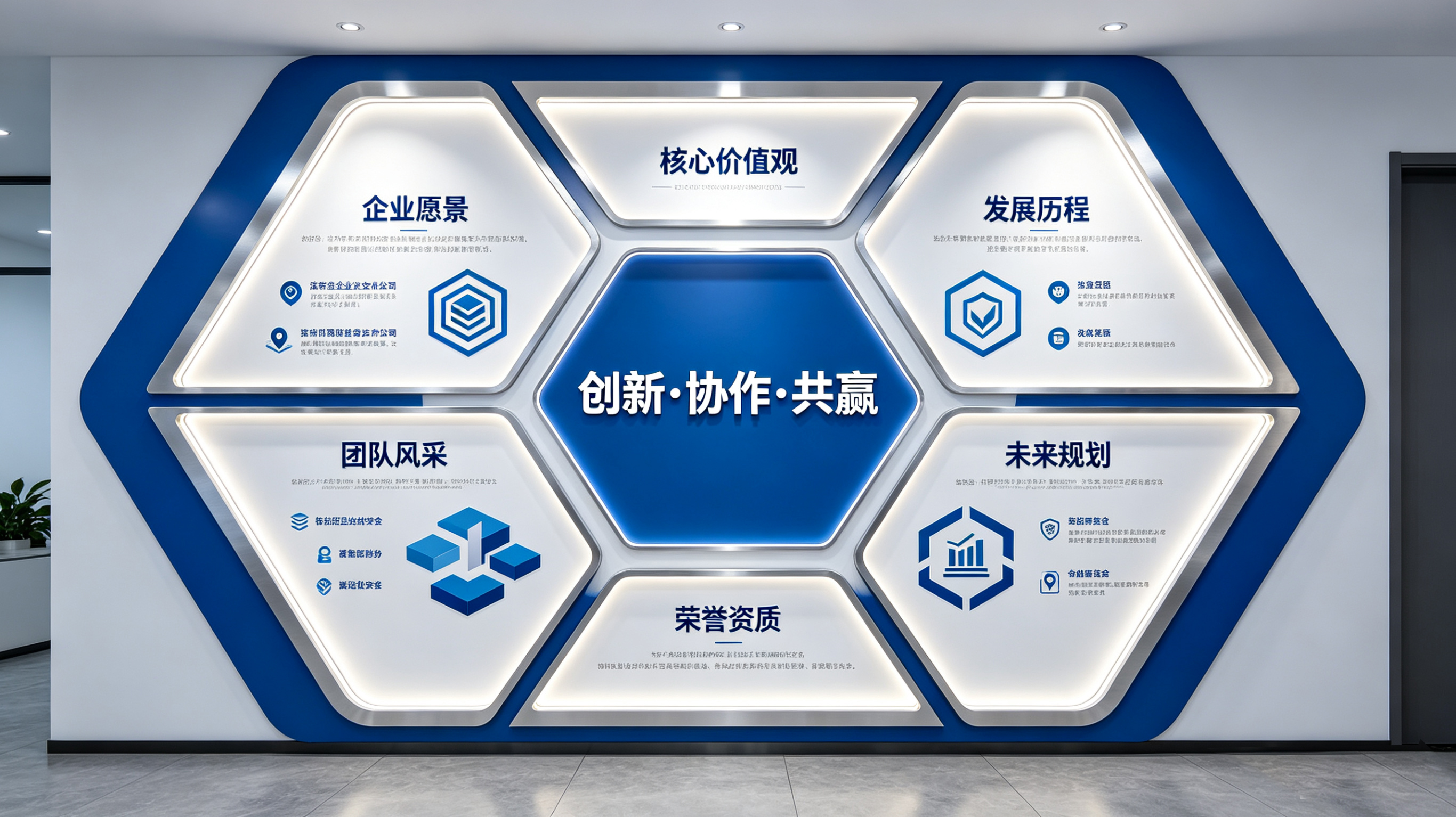 云县企业文化墙六边形避坑指南（新手常犯5个错误）